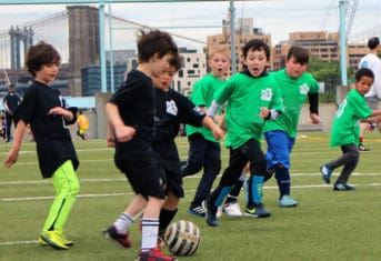 Summer Youth Soccer at Pier 5