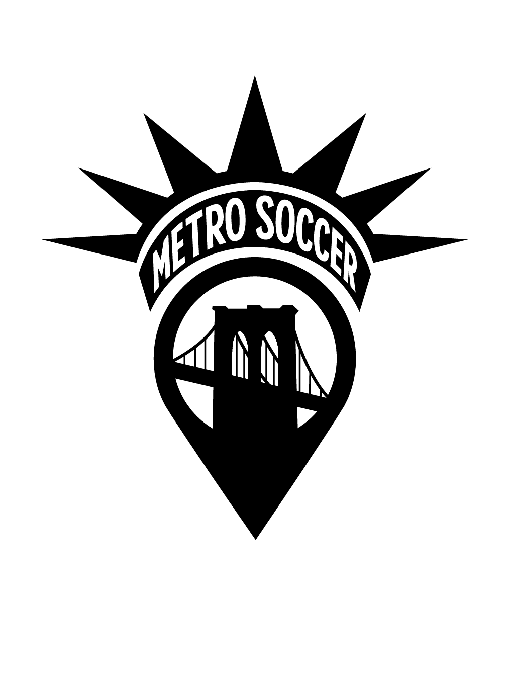 Brooklyn Bridge Location Pin
